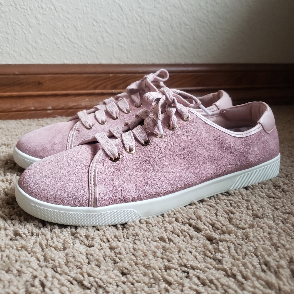 Vionic Sunny Brinley Suede Sneakers Sz 9